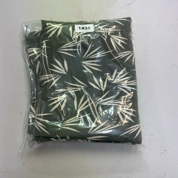 Context Exclusive at Lord & Taylor Kelsey green tropical pull on ankle pants XL - Picture 11 of 12